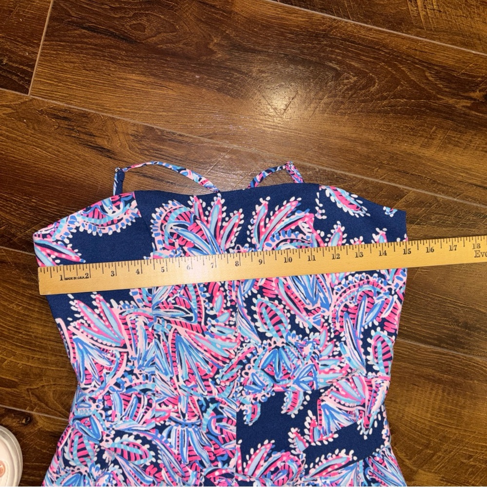 Lilly Pulitzer Sandra Jumper.  Oyster Bay Blue.  Size 2 - Picture 7 of 14